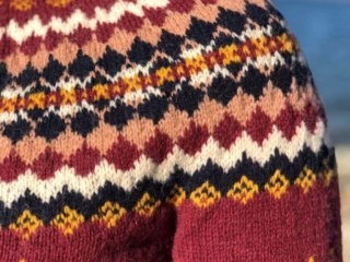 Jumper Tilde close up