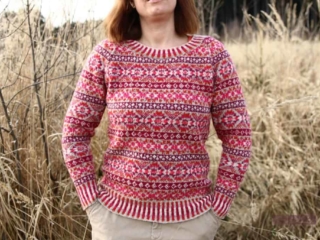 Jumper Fuchsia front