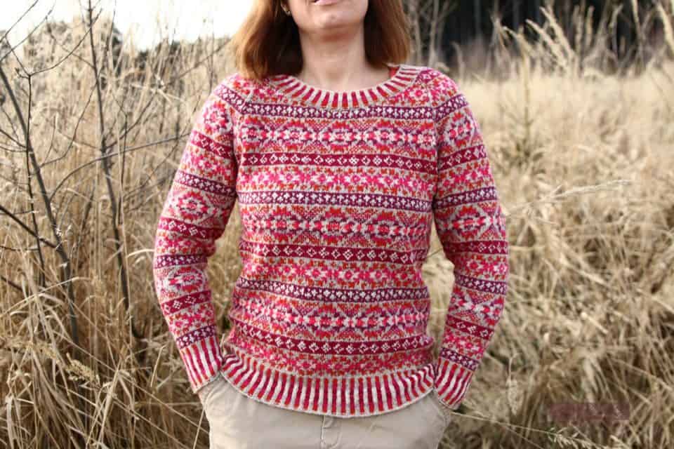 Jumper Fuchsia front